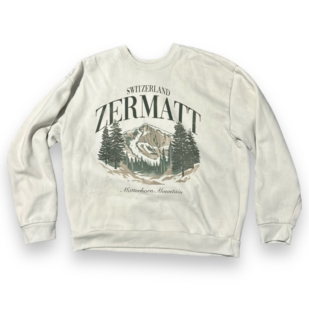New Hollister Switzerland Zermatt Crewneck Sweatshirt XL ❤️Host Pick❤️ - Picture 1 of 5